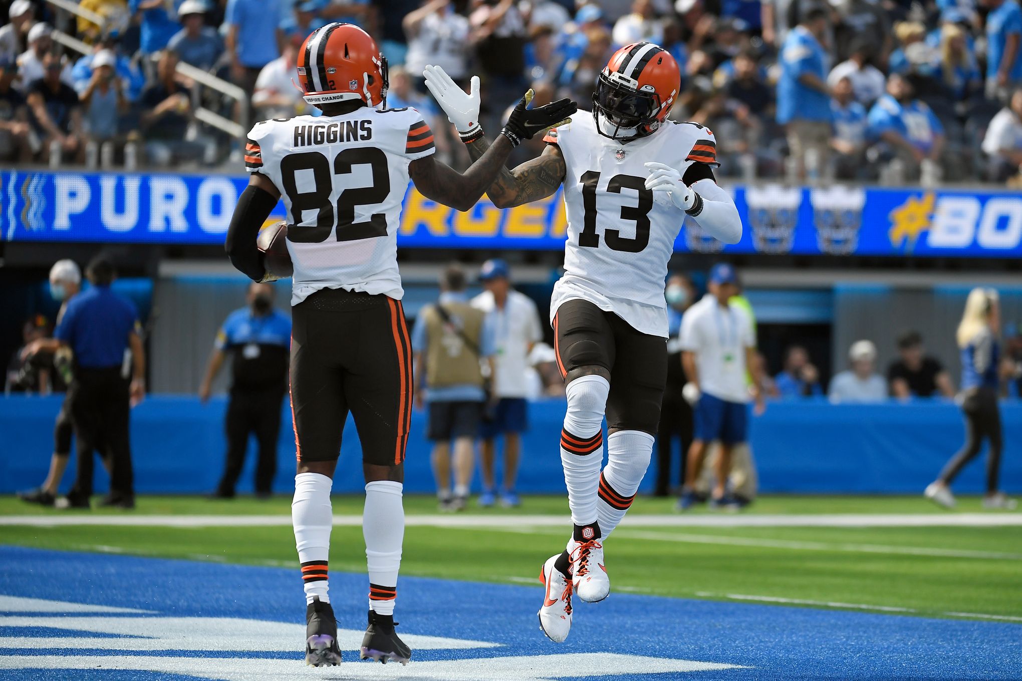 OBJ feels Browns on verge of 'special' season in 2021 - The San Diego  Union-Tribune