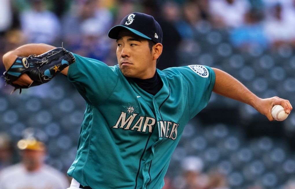 Yusei Kikuchi Team Issued Light Blue Spring Training Jersey 2019 Exhibition  Game - SD @ SEA 3-26-2019