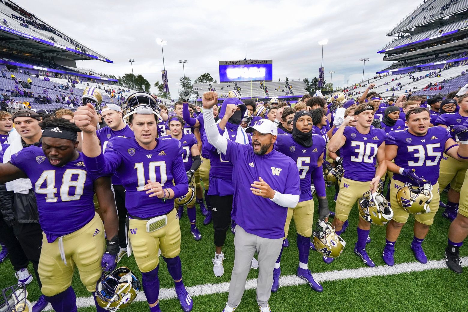 Washington coach Jimmy Lake addresses controversial Oregon comments