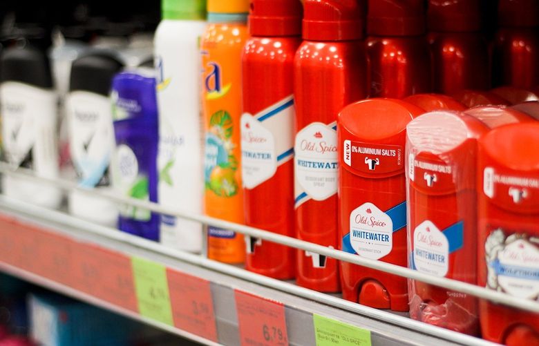 Antiperspirant sprays from Procter & Gamble Co. brands Old Spice and Secret were found to contain the highest levels of benzene among contaminated aerosol products from various manufacturers in a petition filed with the U.S. Food and Drug Administration late Wednesday, Nov. 3, 2021. (Dreamstime/TNS) 31357407W 31357407W