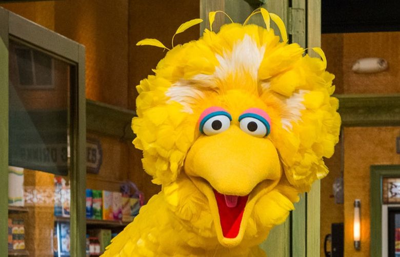 “Sesame Street” character Big Bird said he had gotten his COVID-19 vaccination shot, prompting backlash from some conservatives. (HBO/TNS) 31627462W 31627462W