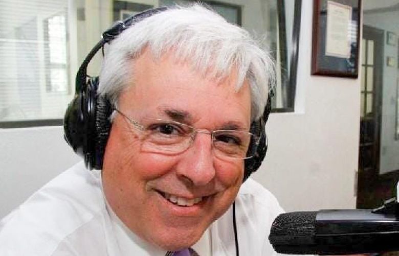 Radio host Marc Bernier, shown in 2014, lost his battle with COVID-19, WNDB and Southern Stone Communications tweeted Saturday night. Bernier had been hospitalized with COVID-19 for about three weeks. 25579348P