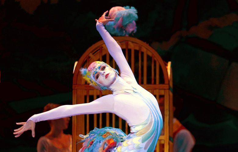 Pacific Northwest Ballet principal dancer Lesley Rausch in the Kent Stowell/Maurice Sendak Nutcracker.