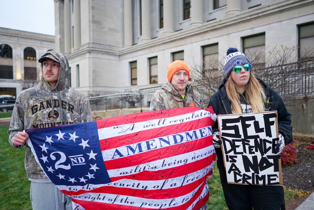 Many on the right saw the verdict as justification. (Carlos Javier Ortiz / The New York Times)