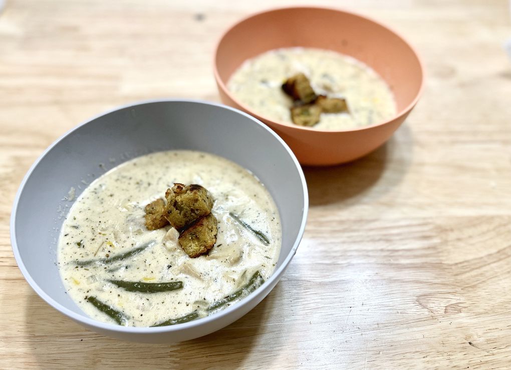 Not sure what to do with all those leftovers and don’t want to eat yet another turkey sandwich? Try incorporating them into this chowder recipe. (Detria Turner / Special to The Seattle Times)