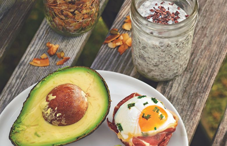 To help her quit sugar, Nicole Tsong ate avocado and prosciutto egg cups as well as Coconutty Granola and coconut milk with chia seeds.