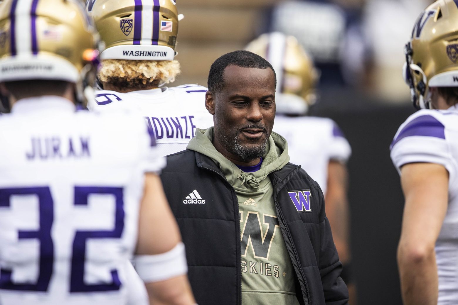 UW football coach Kalen DeBoer announces four coaching hires, including  keeping Junior Adams and Scott Huff | The Seattle Times
