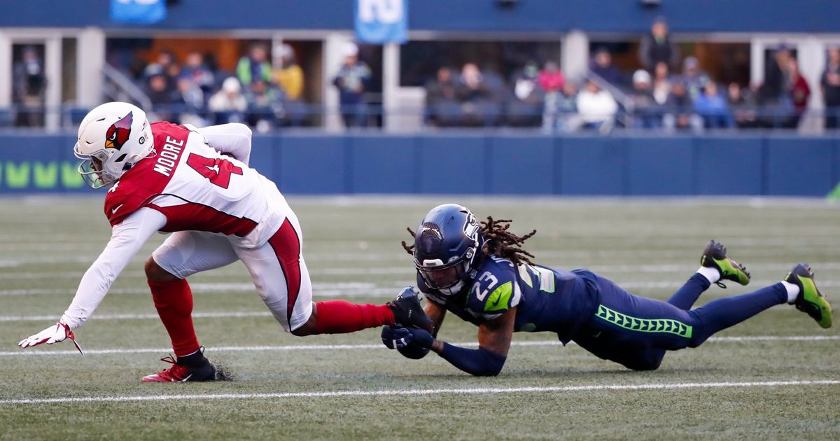 Arizona Cardinals wide receiver A.J. Green and Seattle Seahawks