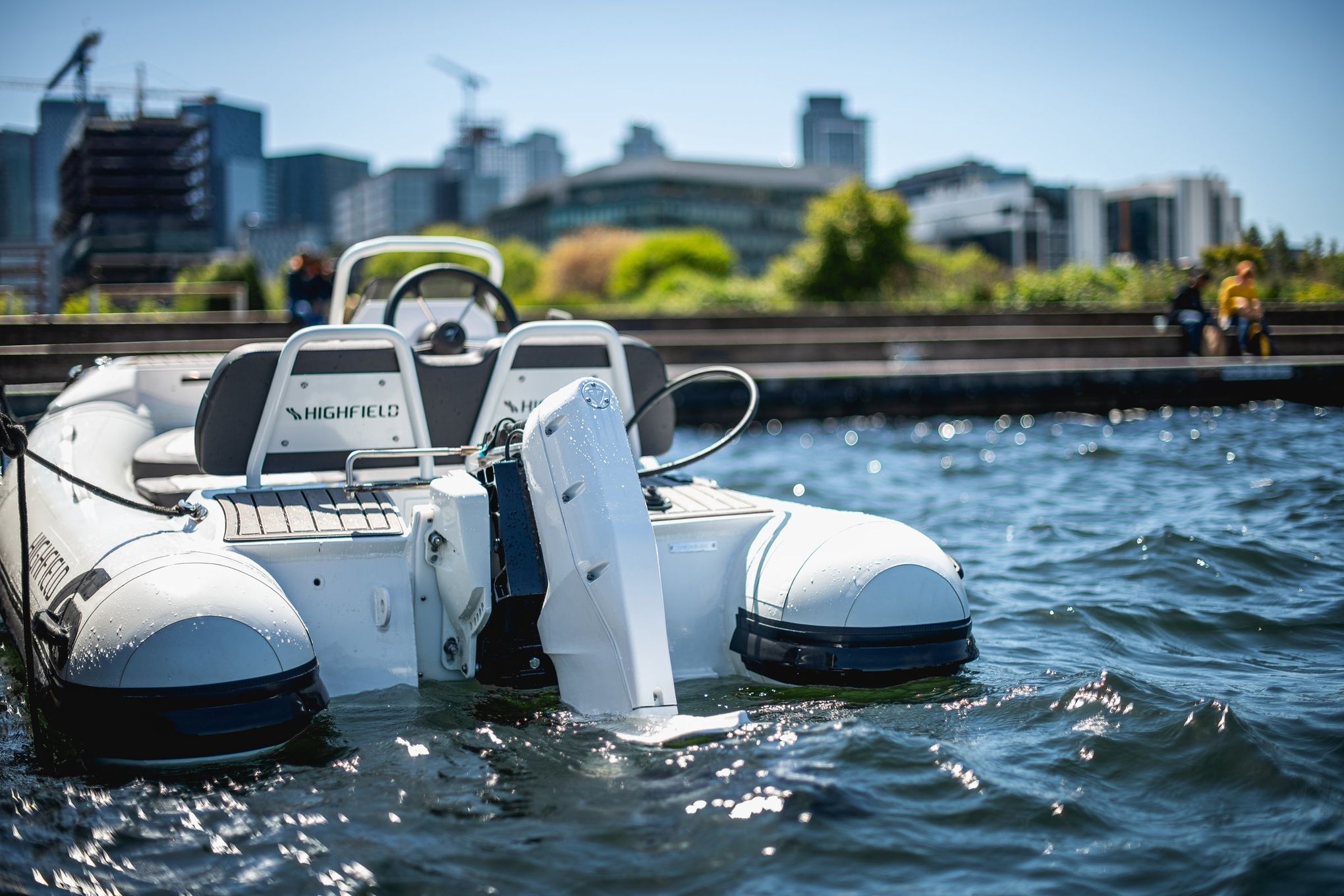 Yamaha introduced its first electric outboard! This particular model is  protected against coffee creamer corrosion. Horsepower is a bit limited  right, By Scream And Fly Magazine