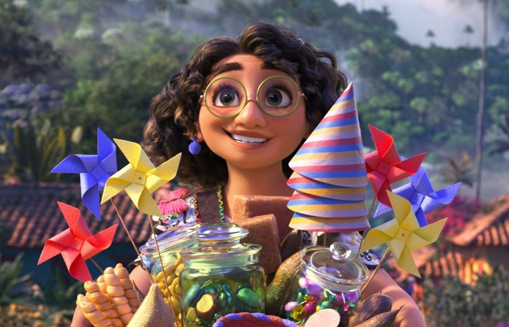 Mirabel is voiced by Stephanie Beatriz in “Encanto.” (Disney)