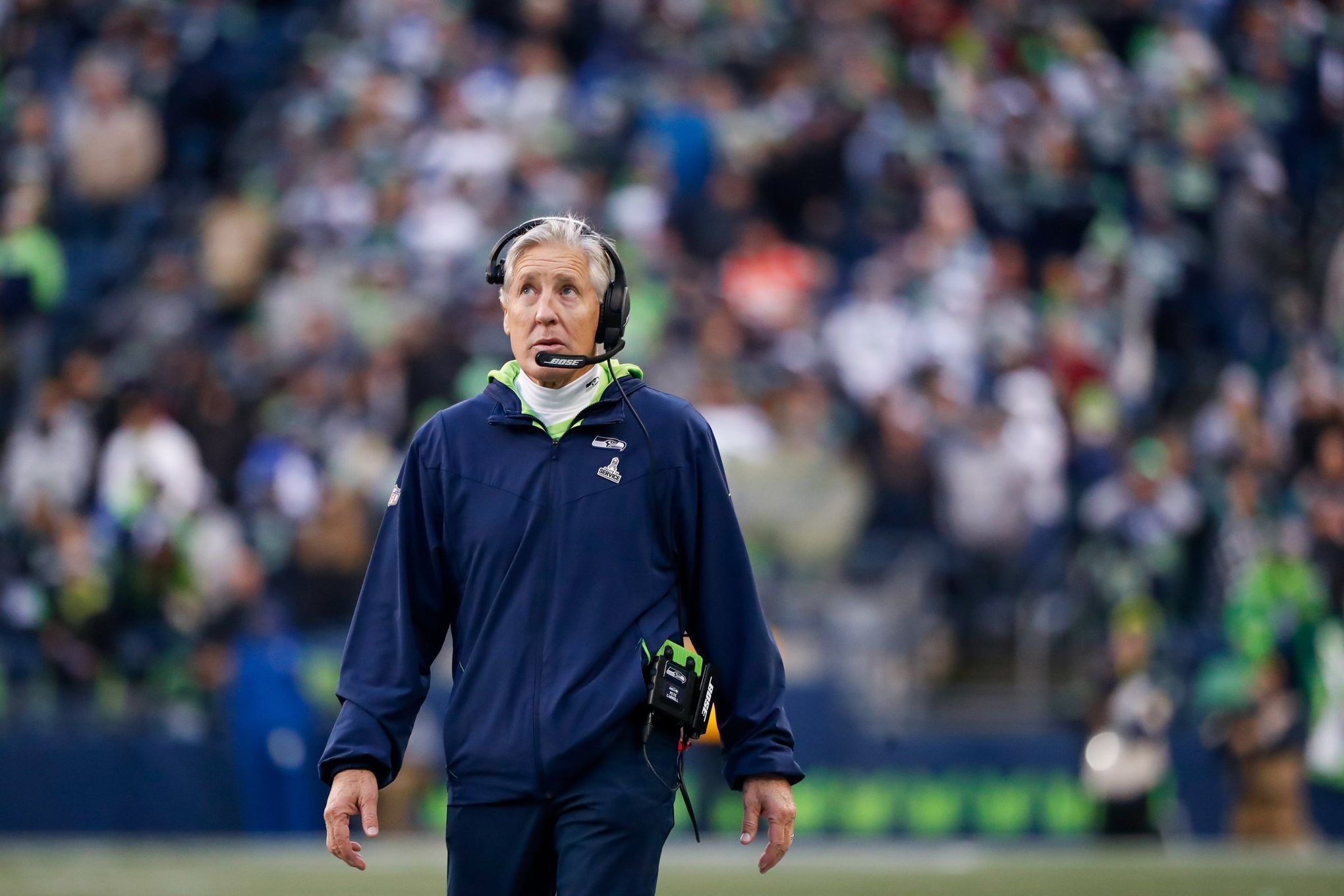 Seahawks coach Pete Carroll remains as optimistic as ever despite 3-7 start