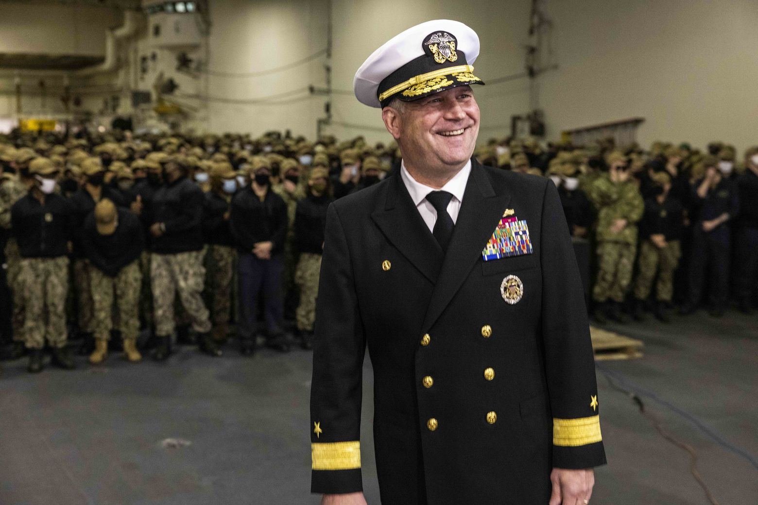 From a base in Everett, Navy Rear Admiral Christopher Sweeney ...