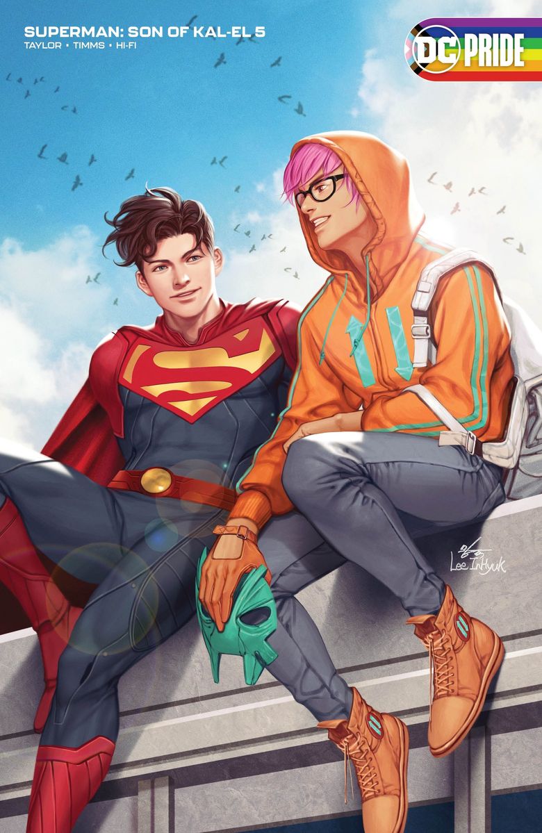From Superman's bisexual son to Harley Quinn and Poison Ivy, LGBTQ+  representation is increasing in mainstream comics | The Seattle Times