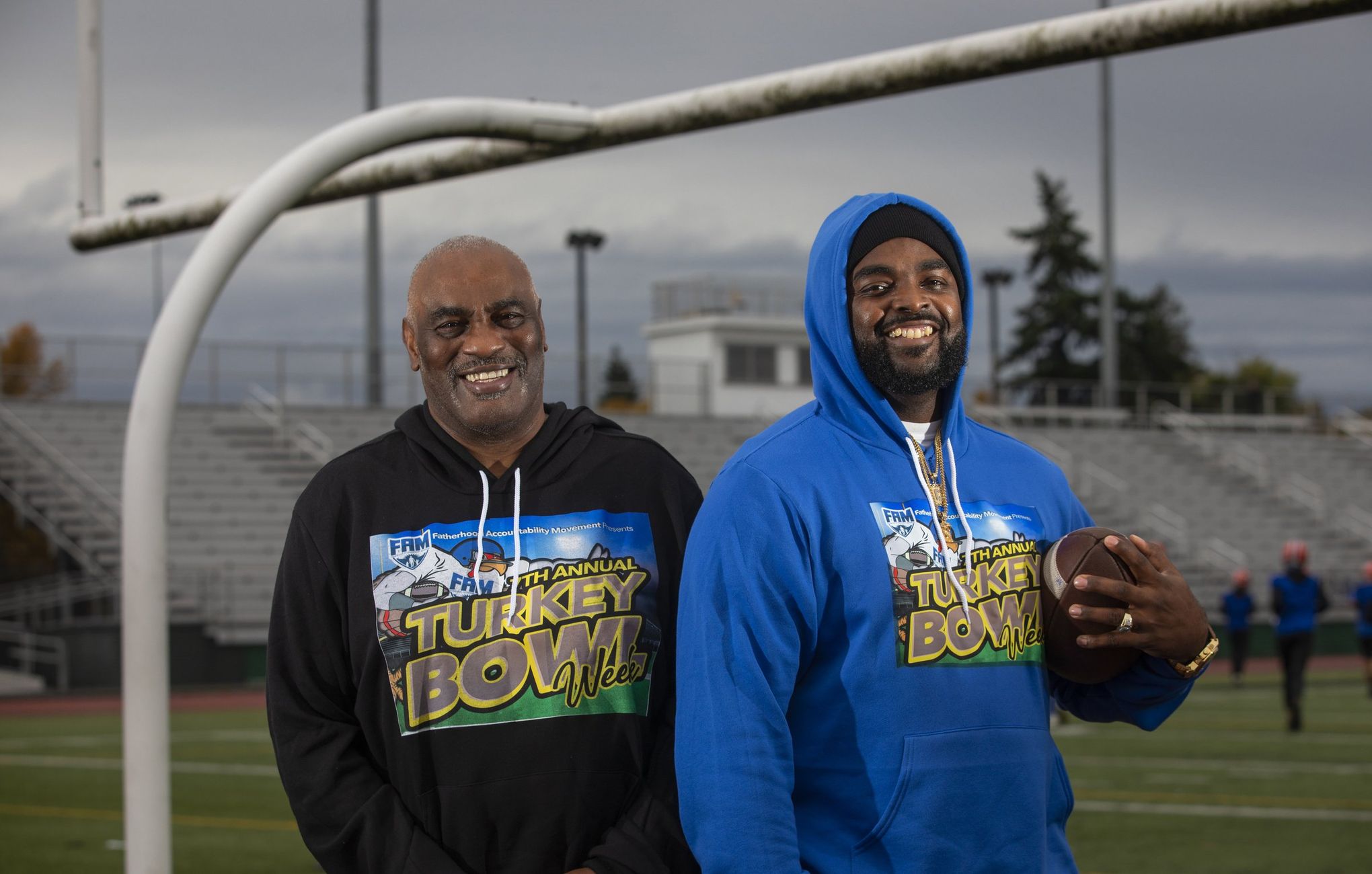 We hosted the 1st ever Coaches vs. Parents Turkey Bowl at Eastern