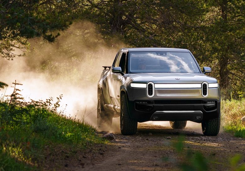 rivian stock price valuation