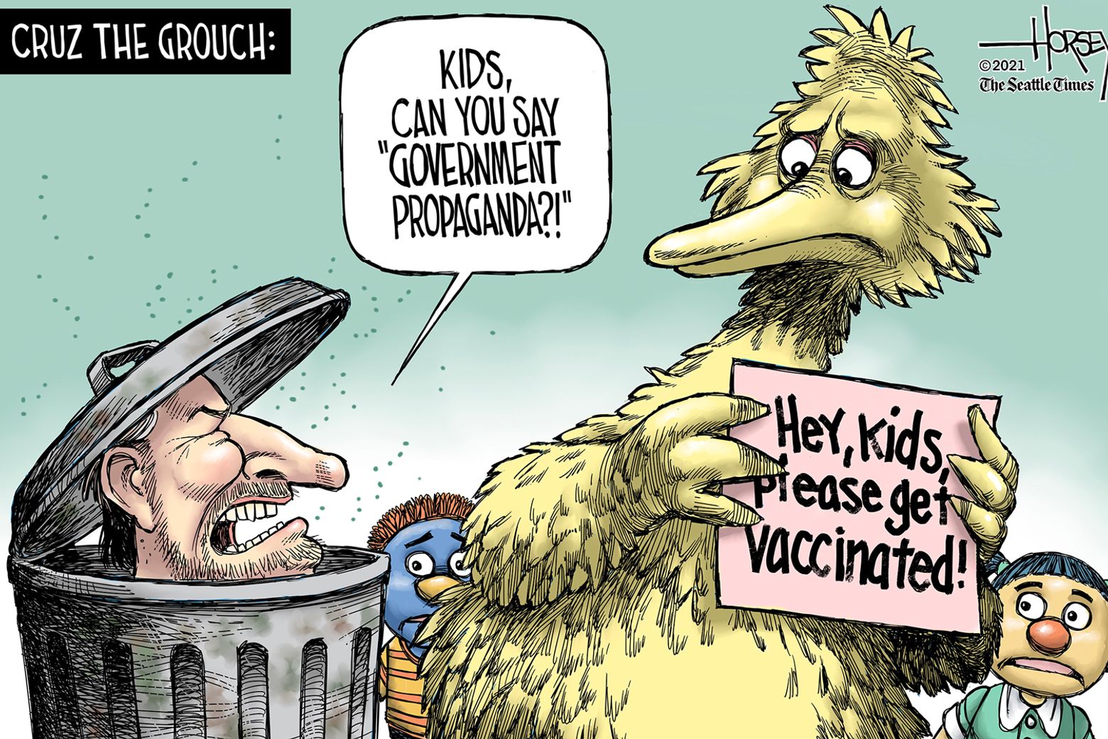 Big Bird and the Big Baby | The Seattle Times