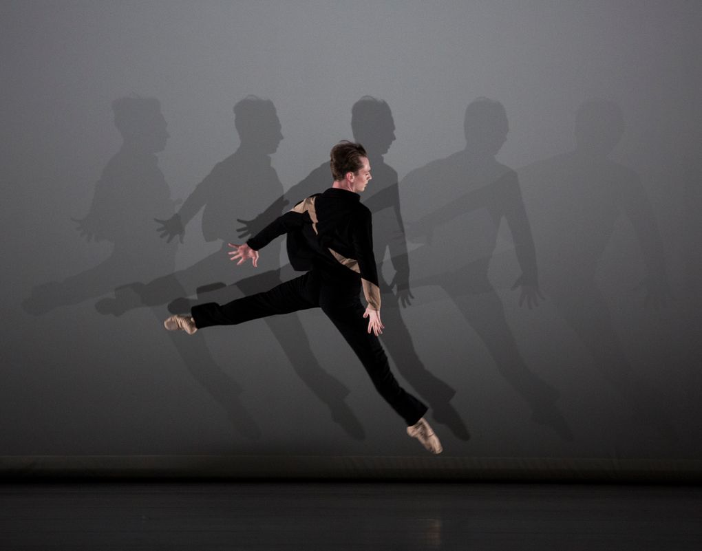 Pacific Northwest Ballet lead dancer Kyle Davis in 
