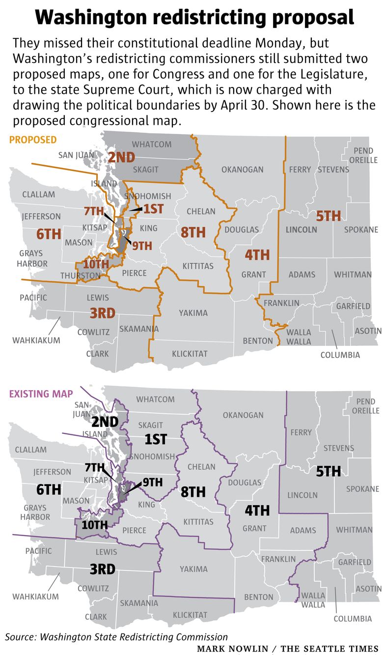 Washington's redistricting failure: What went wrong and what happens now? |  The Seattle Times
