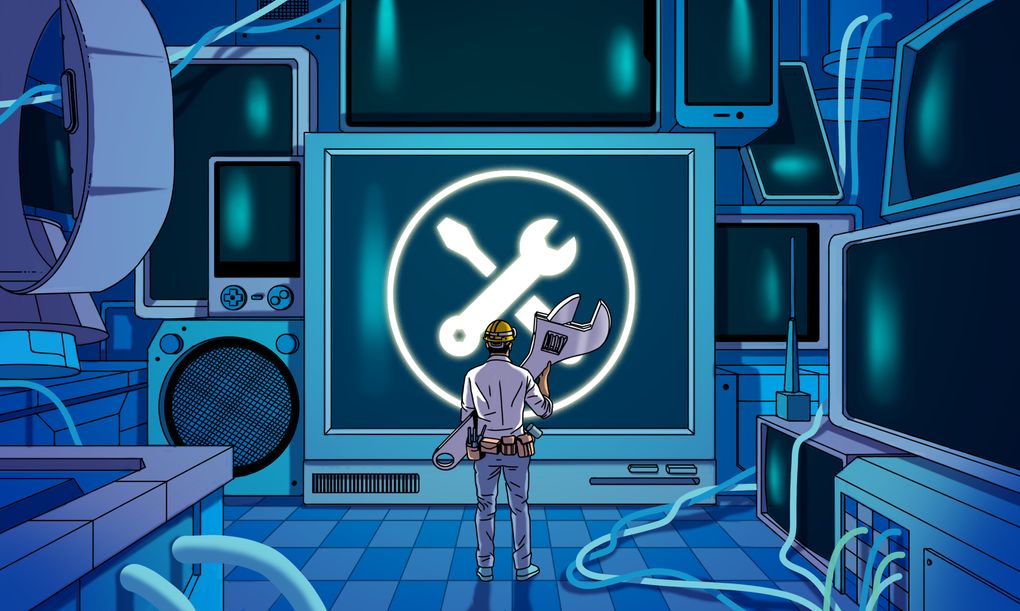 If you are somewhat tech savvy, listen to your loved ones’ complaints about their tech and offer the gift of solving the problem. (Glenn Harvey / The New York Times)