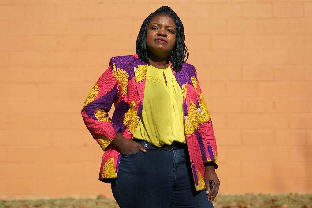 “We were preparing to staff up and rebuild the program, and while we were doing that, the Afghan crisis happened,” said Aimee Zangandou, director of refugee and immigrant services at Inspiritus. (Photo by Elijah Nouvelage for The Washington Post)