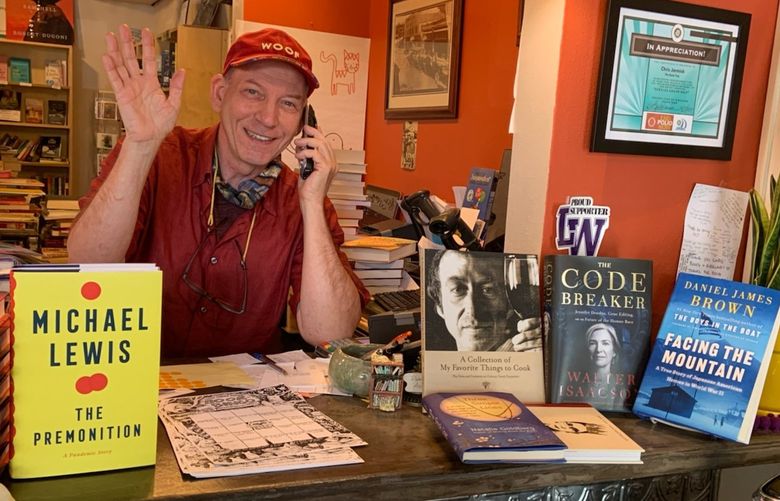 Chris Jarmick is the owner and the only employee at BookTree, an independent bookstore in Kirkland.