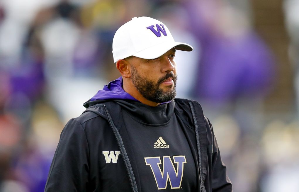 Washington AD Jen Cohen looking into coach Jimmy Lake shoving player in  sideline incident