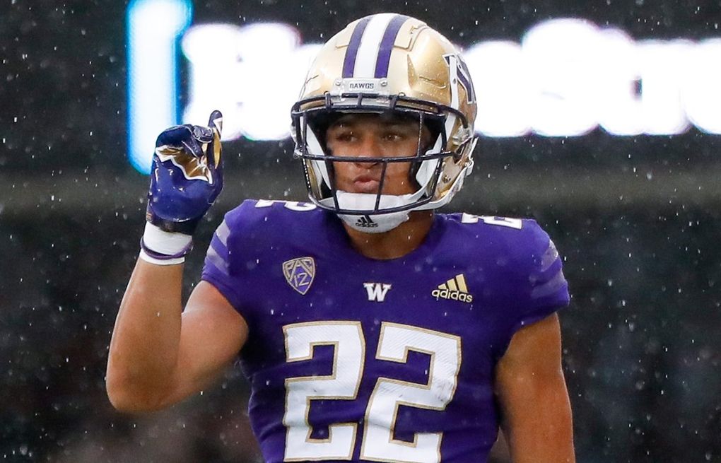 Cade Otton NFL Combine, Representing the University of Washington‼️ Cade  Otton‼️ #BowDown #PurpleReign, By Washington Husky Football