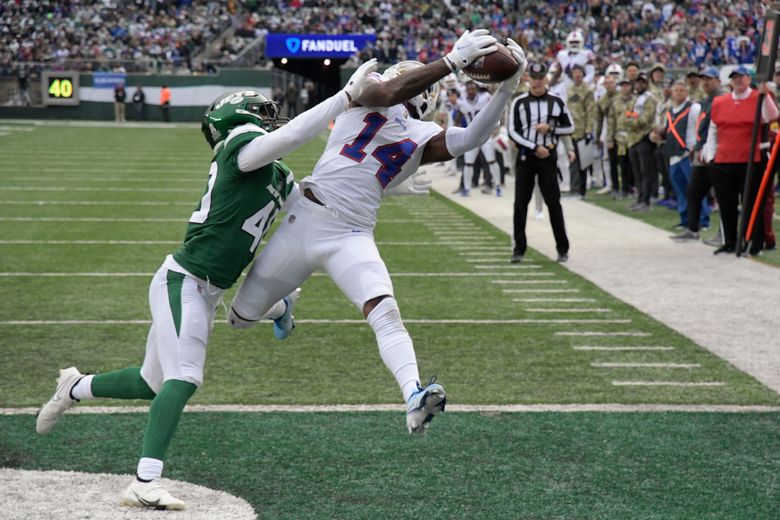 Best photos from the Josh Allen and Stefon Diggs SI for Kids cover shoot