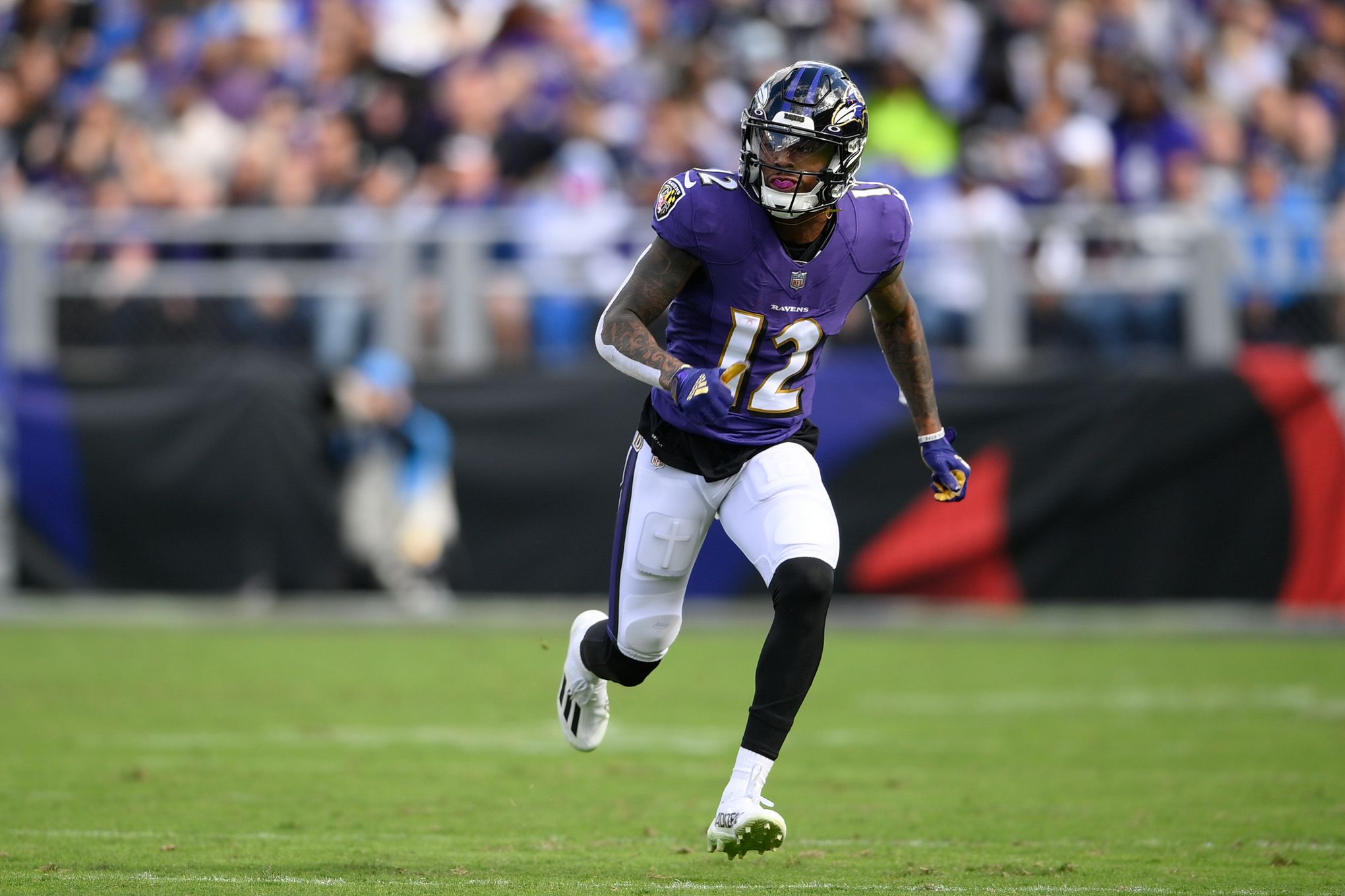 Baltimore Ravens wide receiver Rashod Bateman to undergo season