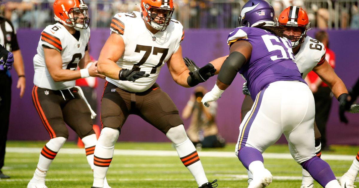 Browns guard Wyatt Teller has found a home in Cleveland 