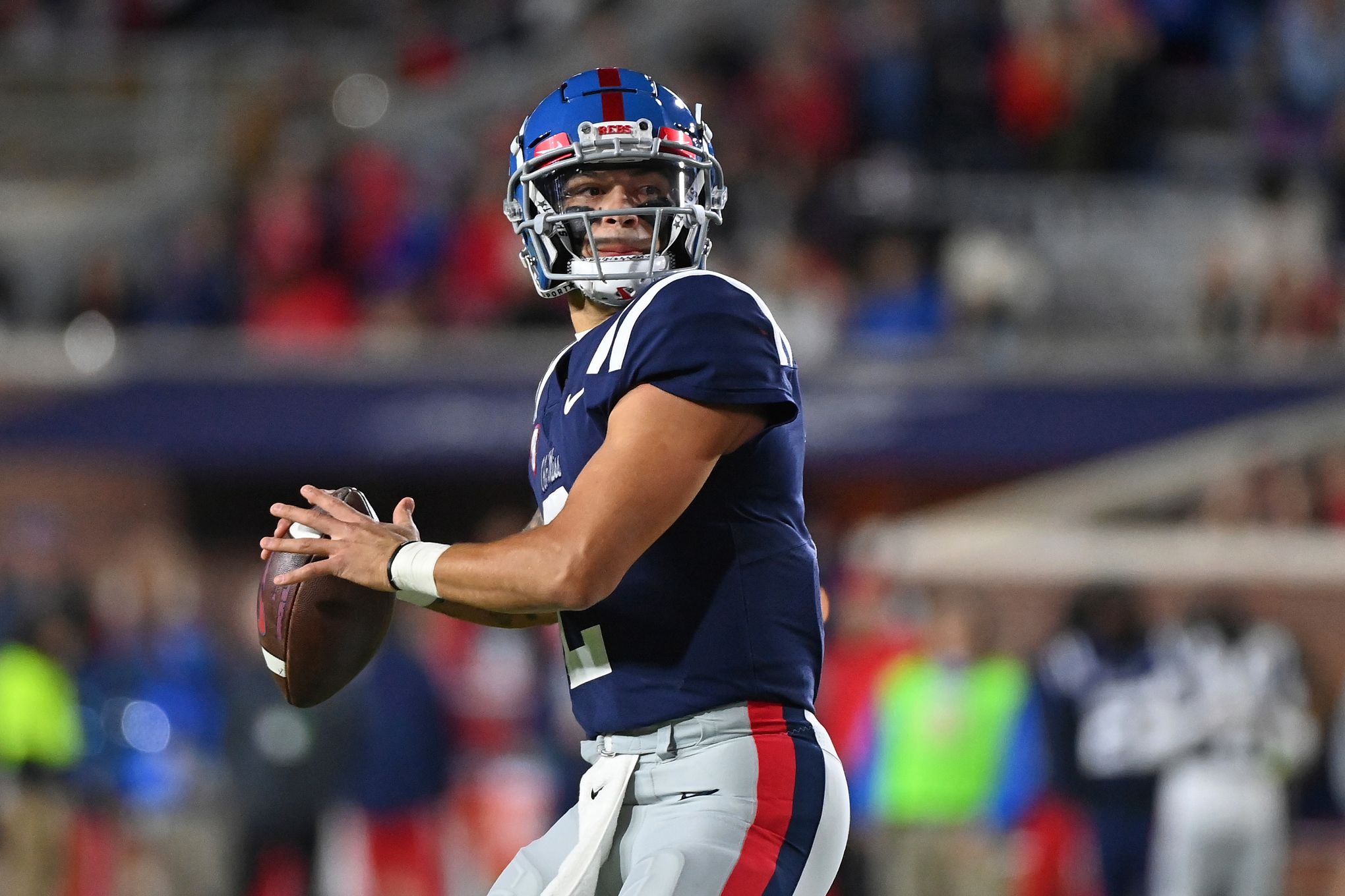 Former Ole Miss Rebels Quarterback Matt Corral Focused on New