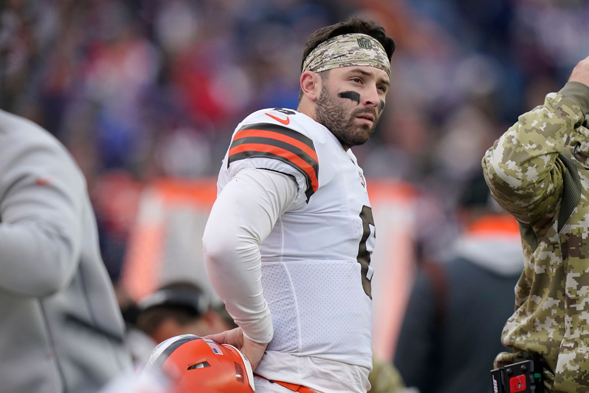 Baker Mayfield will start vs. the Lions despite being 'the most beat up'  he's ever been in his career 