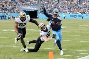 Titans' NFL-best winning streak now 6, edge Saints 23-21 - The San Diego  Union-Tribune