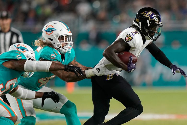 Ravens announce WR Marquise Brown out, QB Lamar Jackson questionable for  Week 11