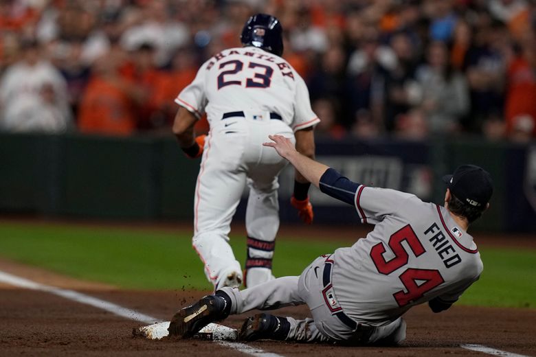 Fried finds footing in WS clincher for Braves after stomp