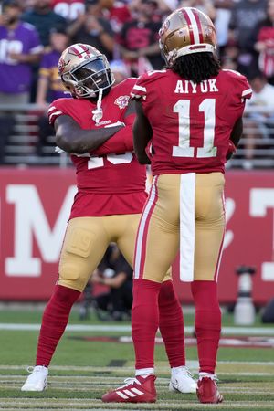 49ers Beat Vikings 34-26 for 3rd Straight Win - Bloomberg