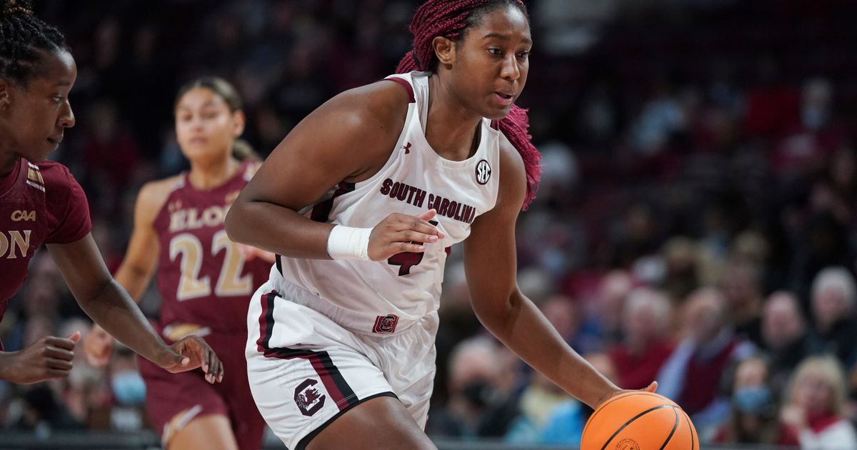 Boston powers No. 1 South Carolina to 79-38 blowout of Elon | The ...