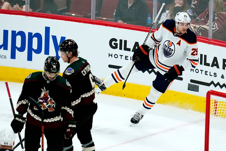 Draisaitl, McDavid 4 points each as Oilers beat Coyotes 5-3 - Seattle Sports