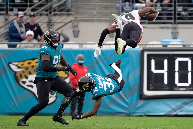 Falcons take advantage of Jaguars' mistakes in 21-14 victory