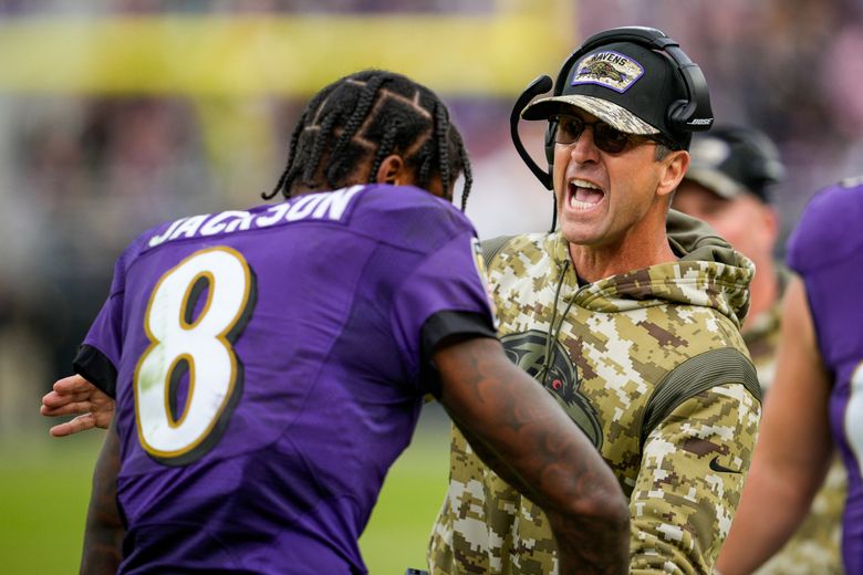 John Harbaugh on Whether Lamar Will Run Less in Ravens' New Offense