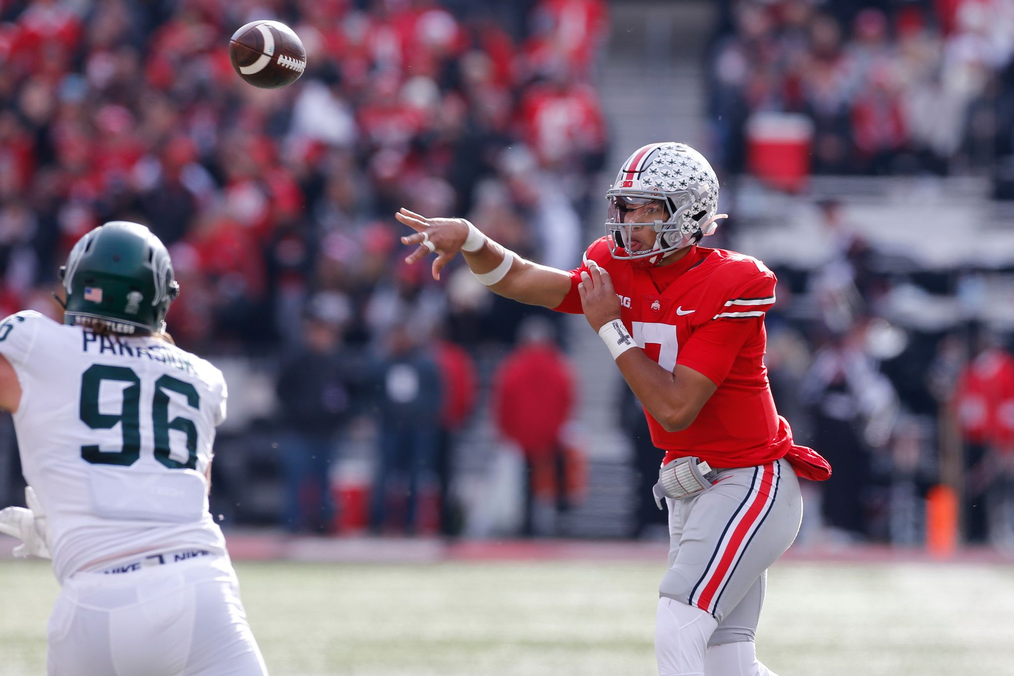 Fields' day: No. 3 Ohio State routs No. 2 Clemson 49-28