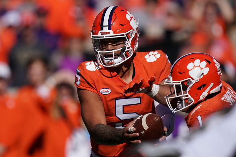 Oregon State QB Uiagalelei, Clemson WR Collins, NC State QB Morris