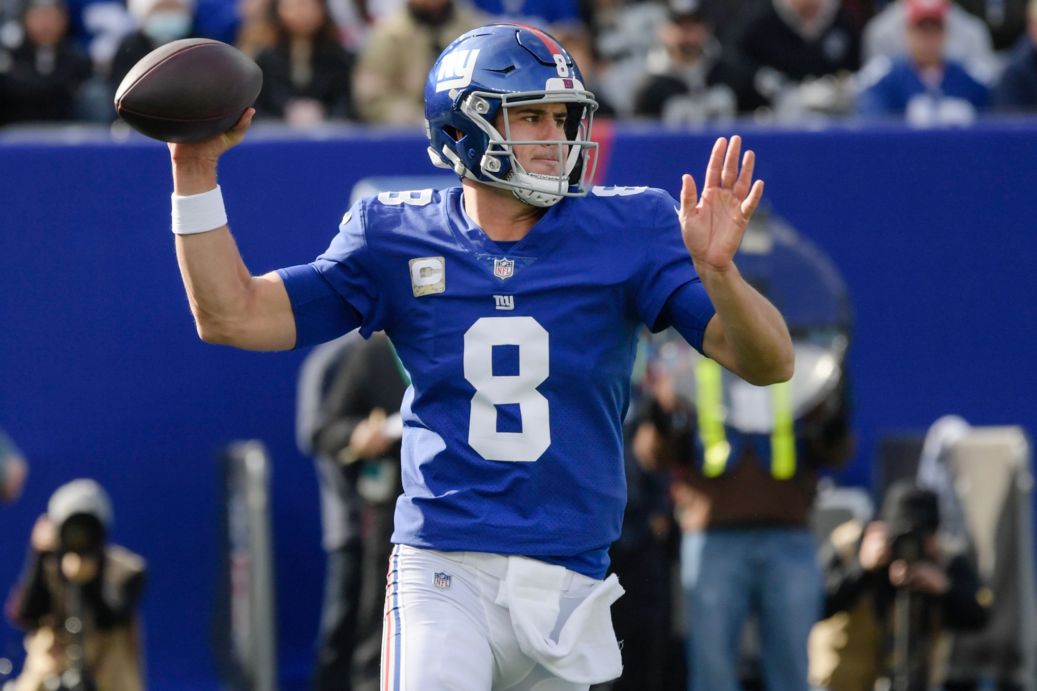 Eli Manning Benched by Giants, Daniel Jones to Start - Bloomberg