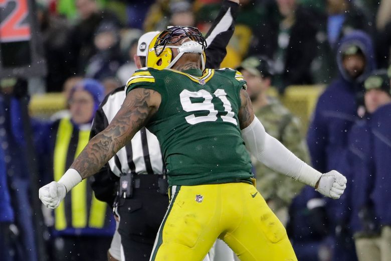 Green Bay Packers linebacker Eric Wilson (45) walks off the field