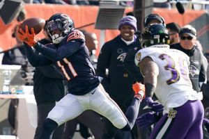 Freeman TD lifts Ravens over Bears with Jackson sidelined - The San Diego  Union-Tribune