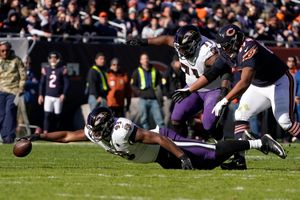 Freeman TD lifts Ravens over Bears with Jackson sidelined - The San Diego  Union-Tribune