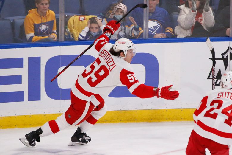 Seider scores in OT as Red Wings beat Sabres 4-3 - The San Diego