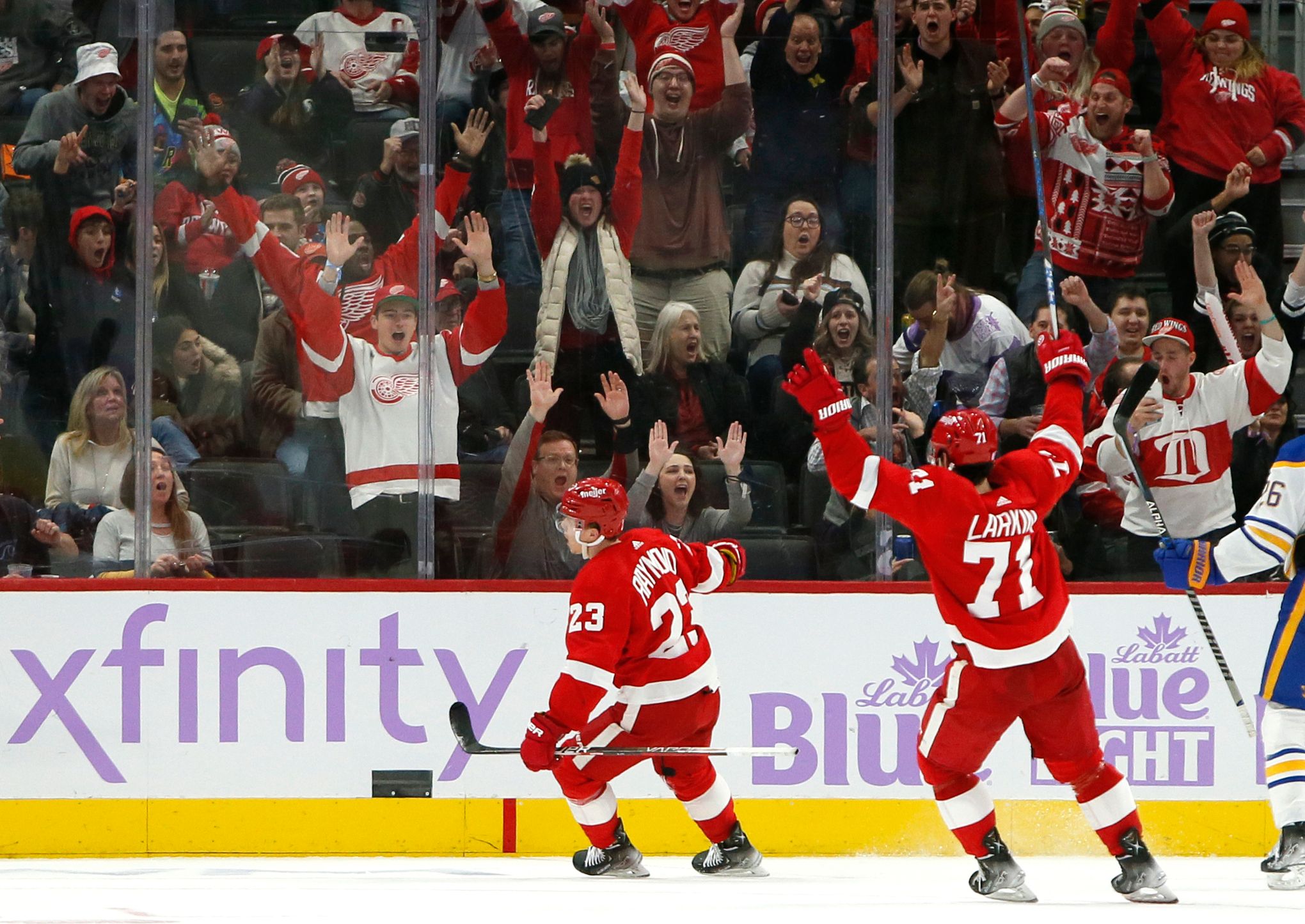 Dylan Larkin is entering his ninth season with the Red Wings, and
