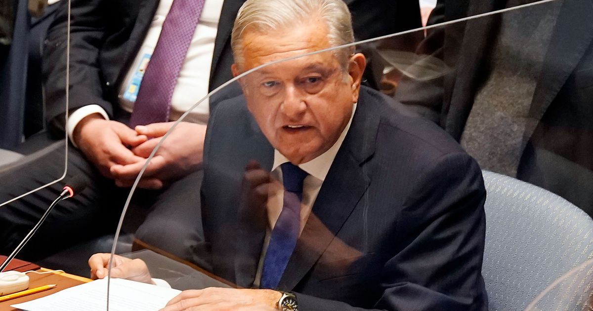 Mexican leader Richest in world should pay to help poorest The