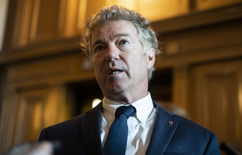 Sen. Rand Paul, R-Ky. MUST CREDIT: Washington Post photo by Jabin Botsford.